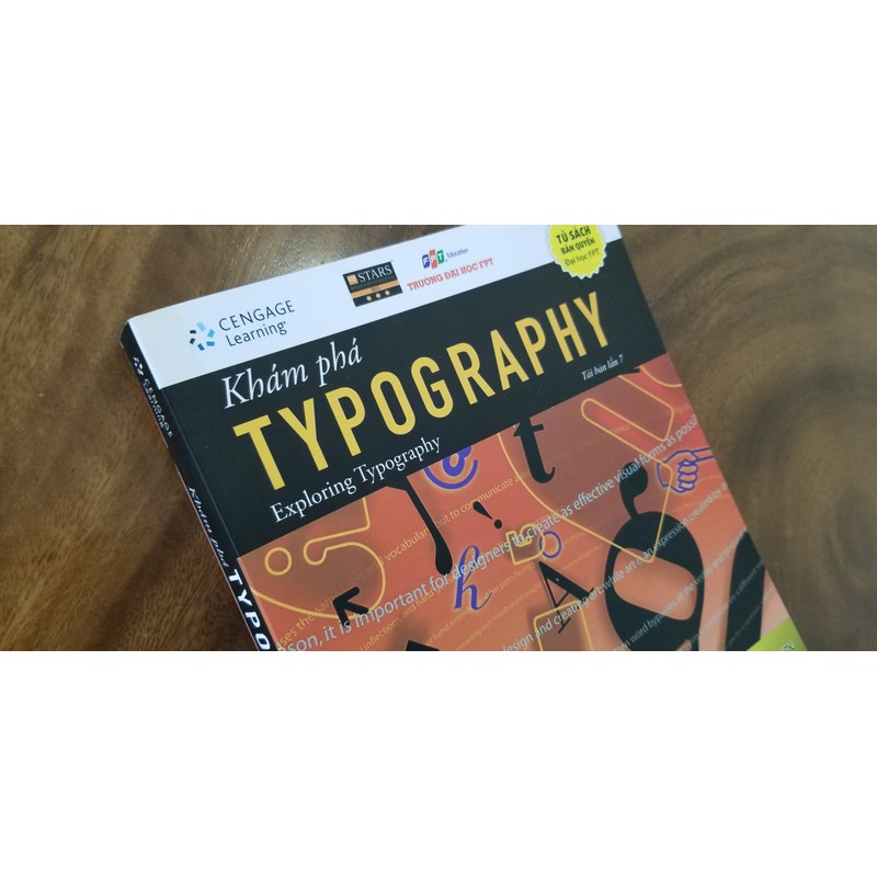 Sách Khám phá Typography - Nghệ thuật chữ | Thiết kế đồ hoạ - ĐH FPT còn mới đẹp 186079