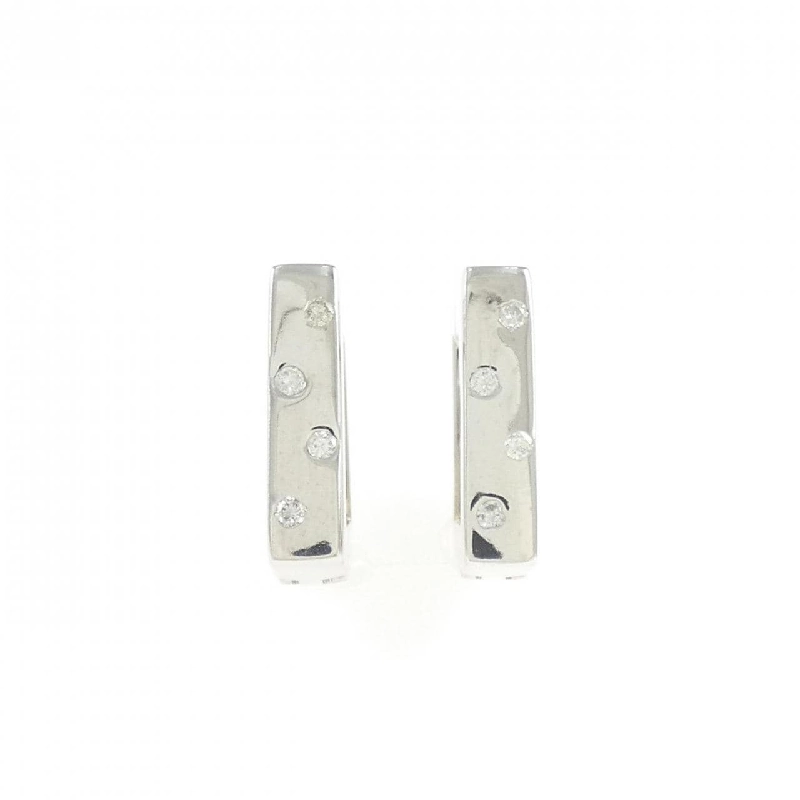 K18WG Bông tai kim cương 0.10CT - Hàng hiệu Chính hãng 874232