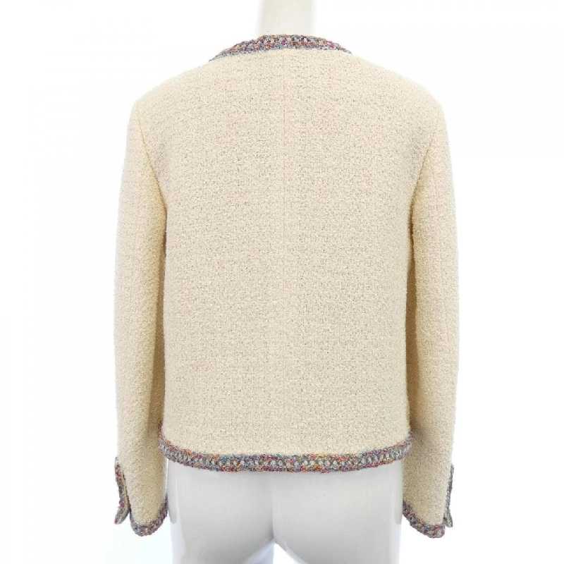 Áo khoác không cổ CHANEL P62697V45768 628337