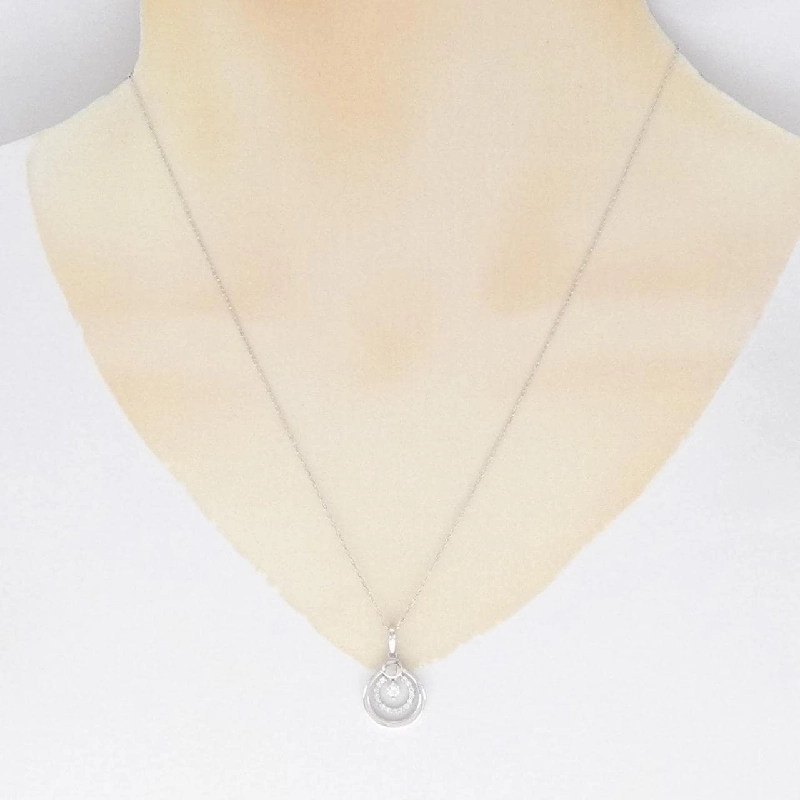 K18WG Dây chuyền kim cương 0.18CT - Hàng hiệu Chính hãng 864228