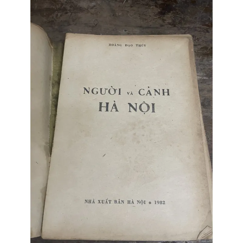 Người và cảnh Hà Nội - Hoàng Đạo Thuý 1003552
