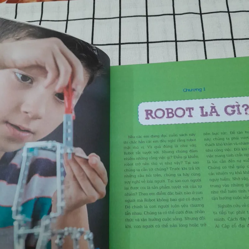 Sách STEAM- Tớ là nhà chế tạo ROBOT- dành cho thiếu nhi. 775899