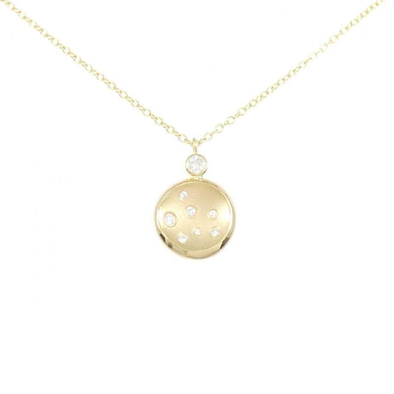 K18YG Dây chuyền kim cương - Hàng hiệu Authentic 848840