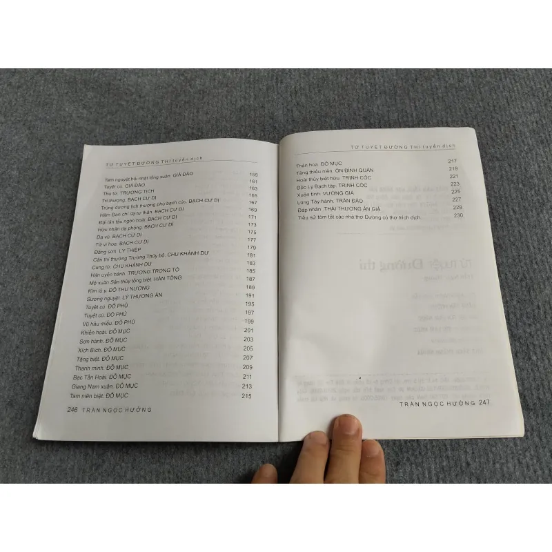 TỨ TUYỆT ĐƯỜNG THI TUYỂN DỊCH 701920