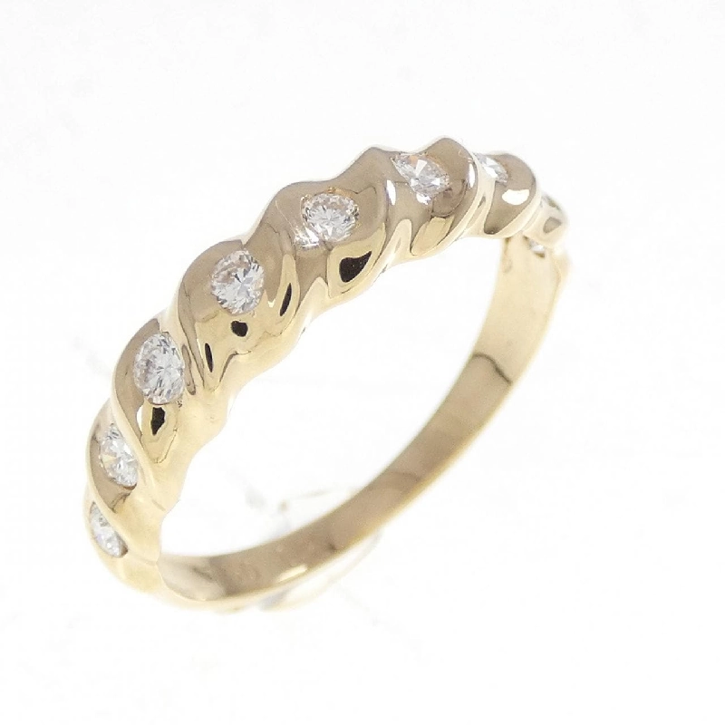 Nhẫn kim cương 750YG 0.2CT - Hàng hiệu Authentic 852385