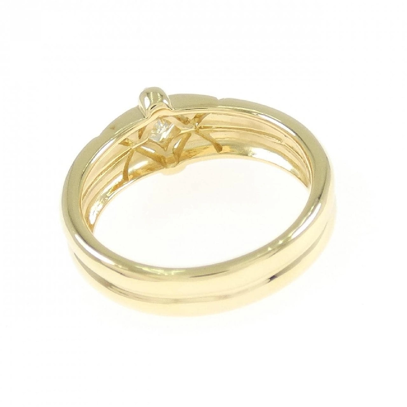 Nhẫn kim cương K18YG 0.33CT 667819