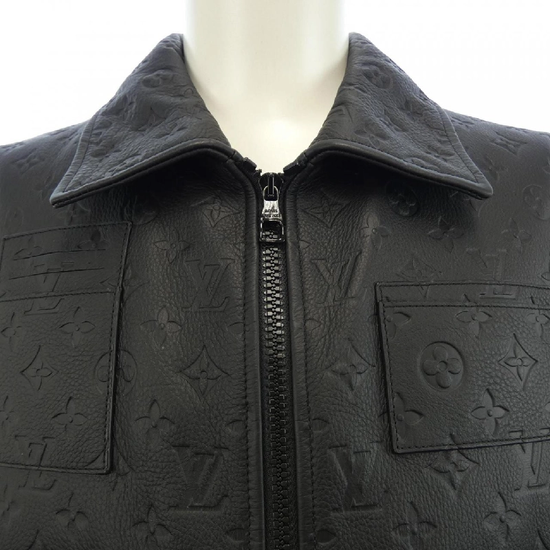 Áo khoác da Louis Vuitton Monogram Emboss Utility Jacket HIL46EQXS - Hàng hiệu Chính hãng 893382
