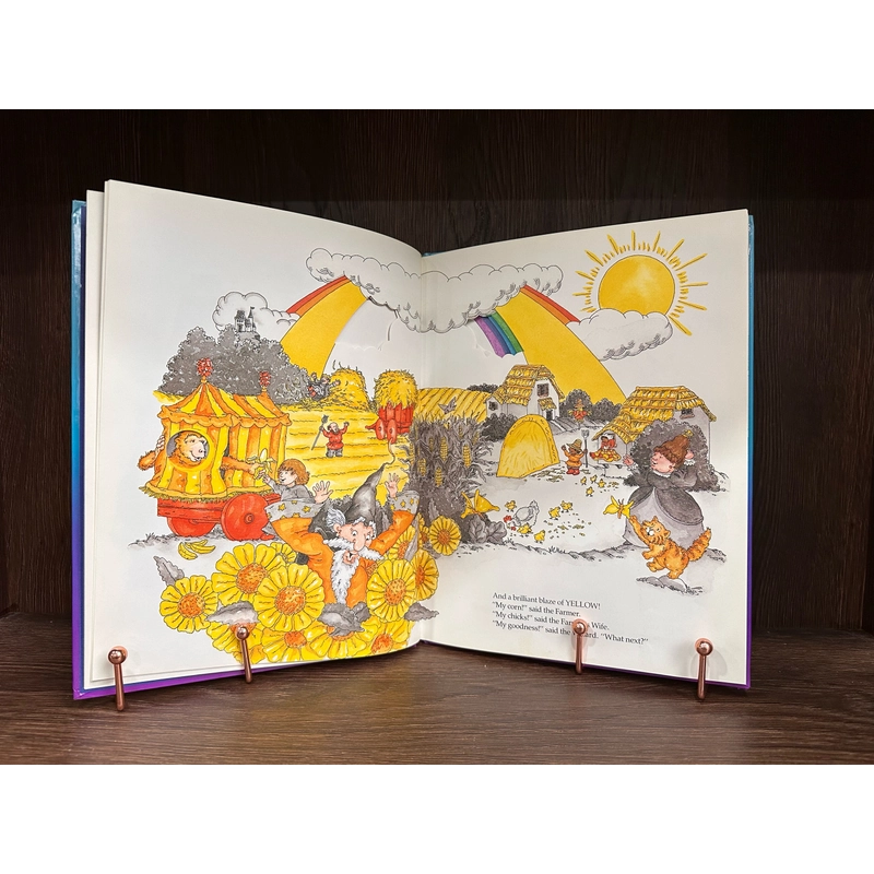 [Bìa cứng]  BALDERDASH THE BRILLIANT: A Hole-in-the-Page color book 253527