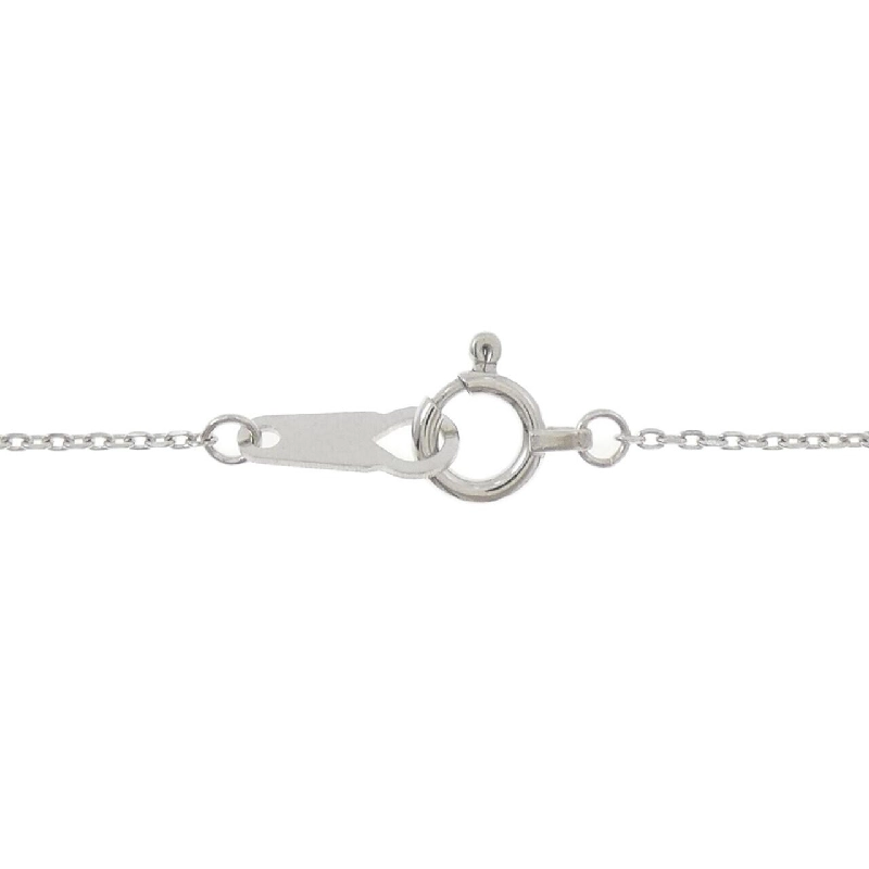 K18WG Dây chuyền ngọc trai Akoya hình trái tim - Hàng hiệu Authentic 857385