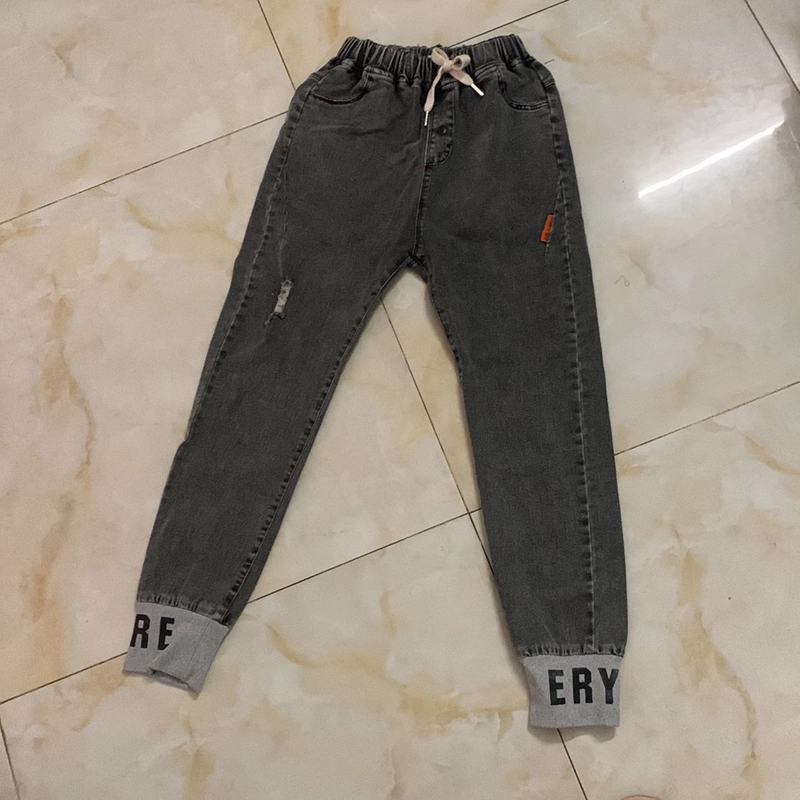 Quần jean rách nam 10-13 tuổi 462586