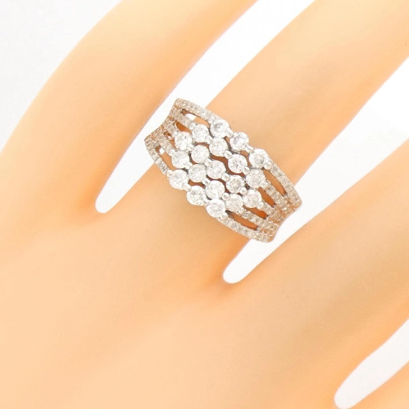 Nhẫn kim cương K18WG 1.00CT 669199