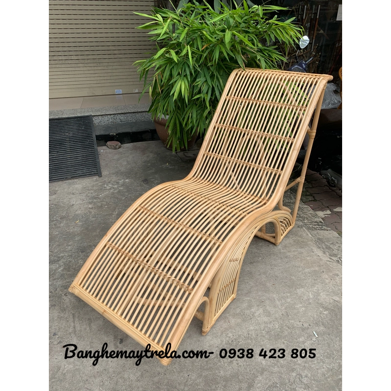 Ghế mây ngả nằm thư giãn 530265