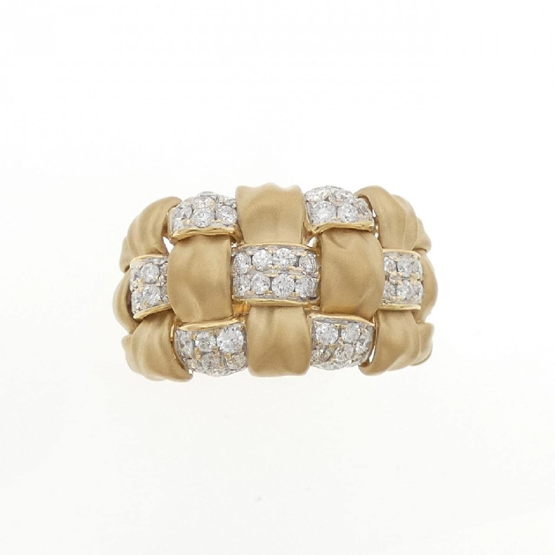 Nhẫn kim cương 750YG/750WG 0.83CT - Hàng hiệu Authentic 848932