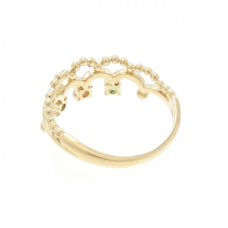 Nhẫn ngọc lục bảo K18YG 671365