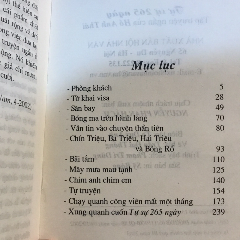 HỒ ANH THÁI tự sự 265 ngày 499797