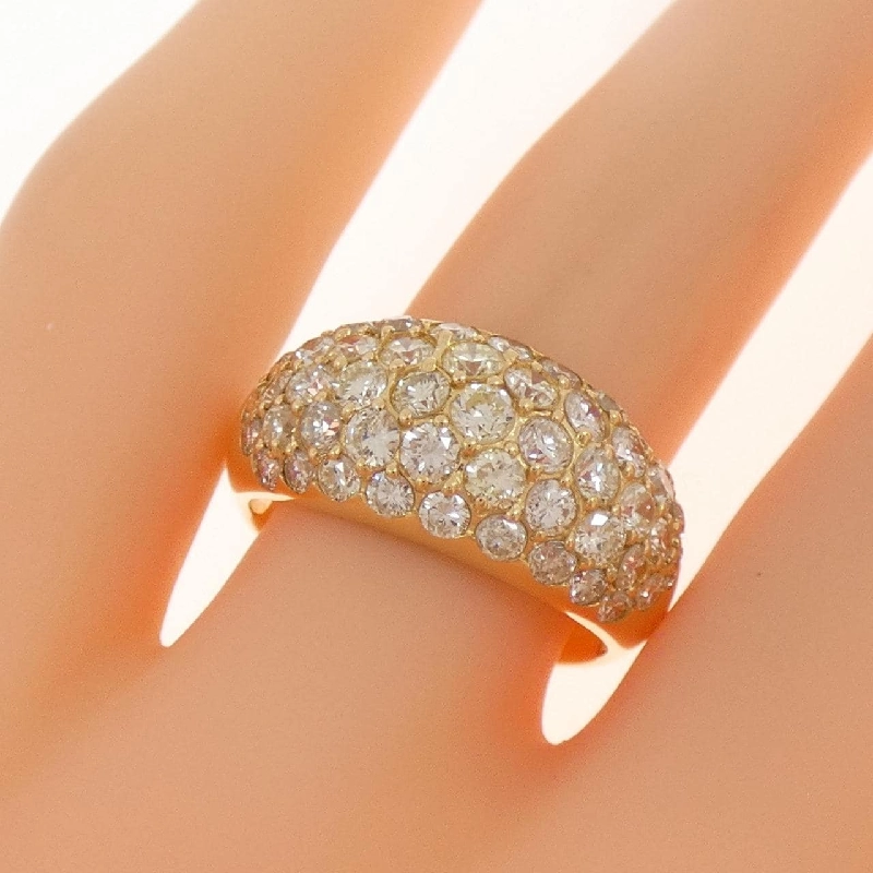 Nhẫn kim cương Pavé K18YG 2.00CT - Hàng hiệu Chính hãng 854346