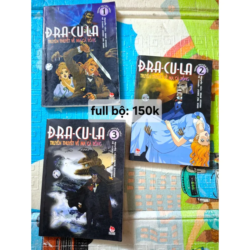DRACULA - Truyền Thuyết Về Ma Cà Rồng (bộ 3 quyển) 934552