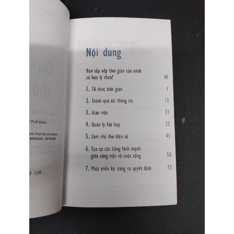 Quản trị thời gian mới 80% ố nhẹ 2015 HCM1410 Bước đến thành công KỸ NĂNG 917599