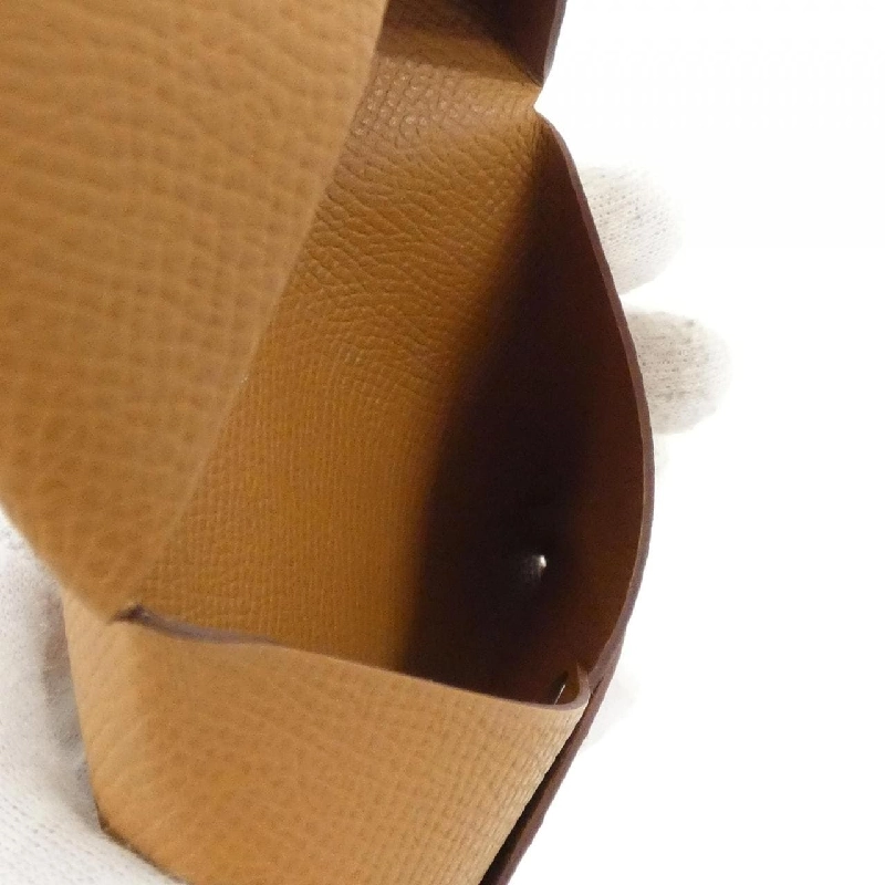 【Sản phẩm chưa sử dụng】Thẻ đựng thẻ Hermes Calvi 044164CK 623487