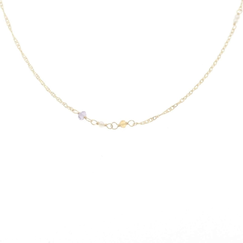 K10YG Đá màu Dây chuyền - Hàng hiệu Chính hãng 845845