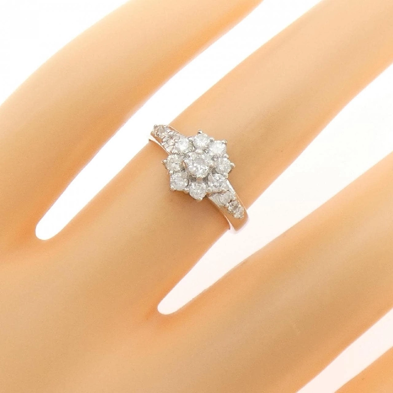 Nhẫn kim cương hoa PT900 0.50CT - Hàng hiệu Authentic 854740