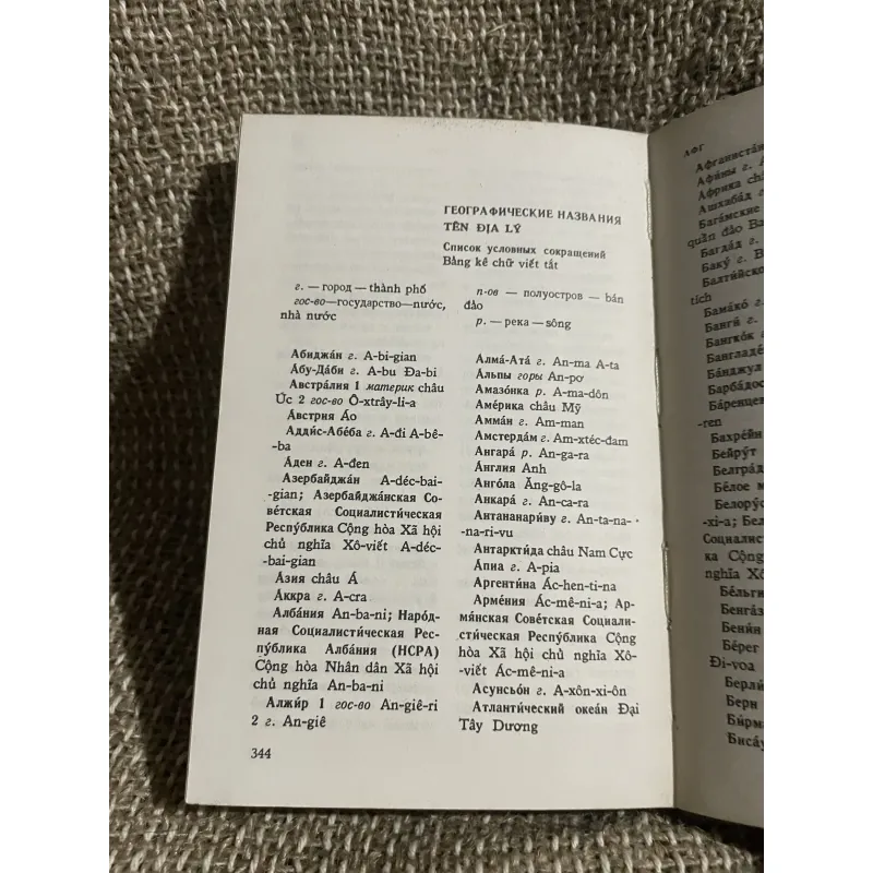 Từ điển Nga - Viêt bỏ túi ; 350 trang; in tại Nga  1024508