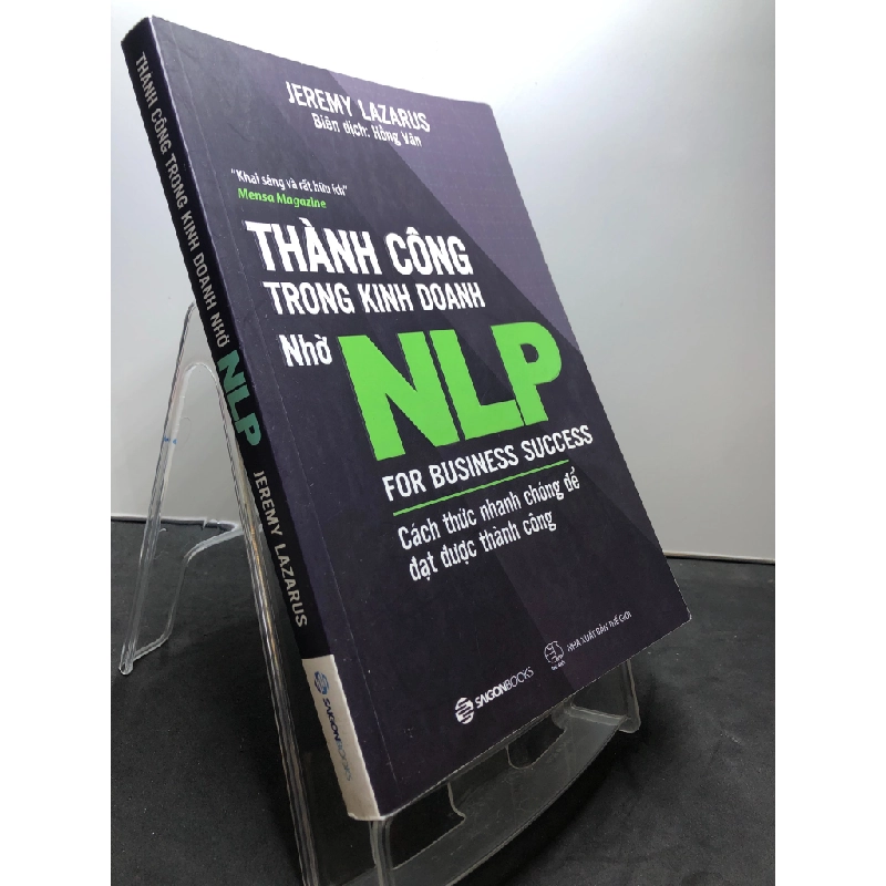 Thành công trong kinh doanh nhờ NLP 2017 mộc sách mới 85% bẩn nhẹ bụng sách Jeremy Lazarus HPB2307 KỸ NĂNG 349406