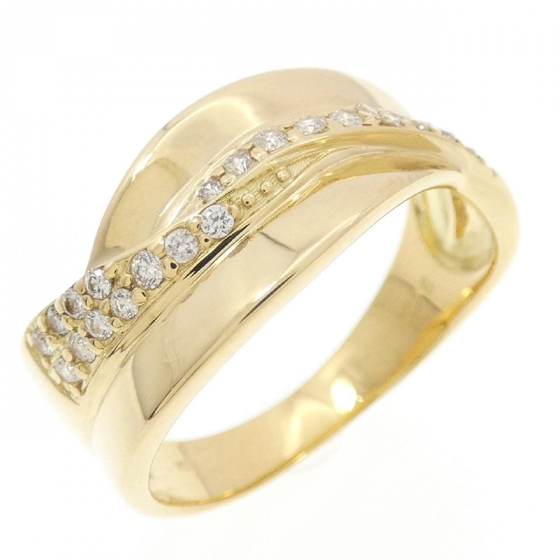 Nhẫn kim cương K18YG 0.16CT - Hàng hiệu chính hãng 848629