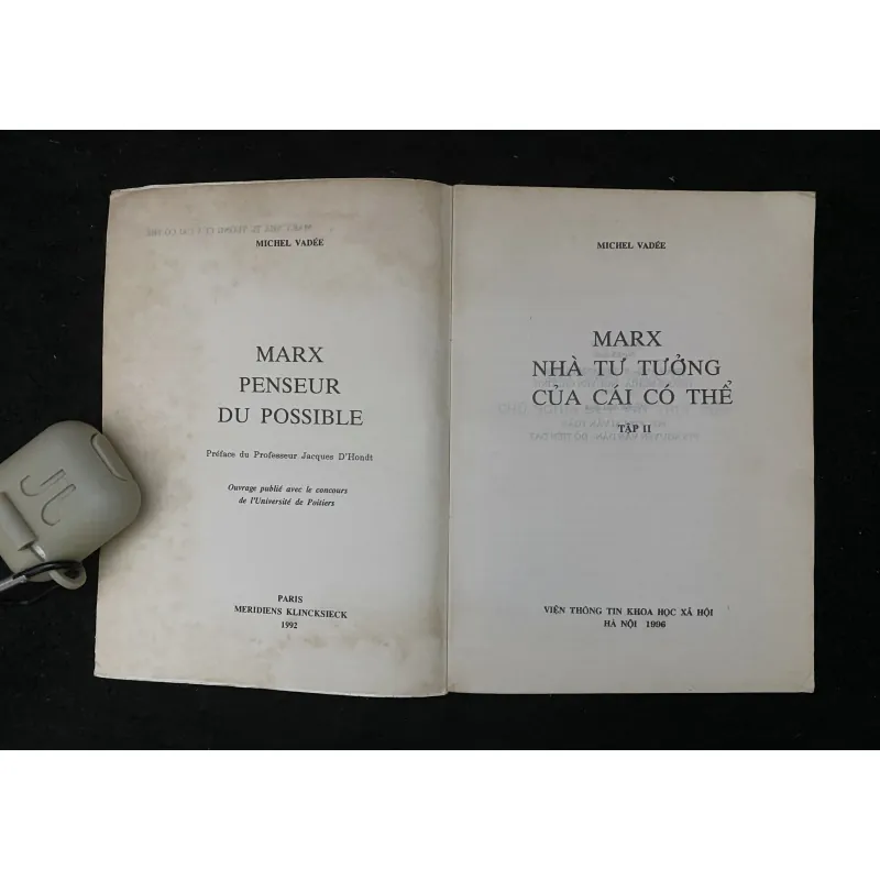 Marx - Nhà tư tưởng của cái có thể- tập II 1035084