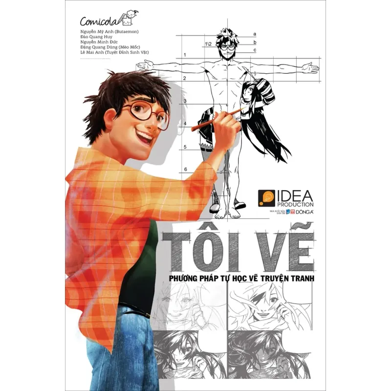 sách Tôi vẽ-Phương pháp tự học vẽ truyện tranh comicola new 100% 787528