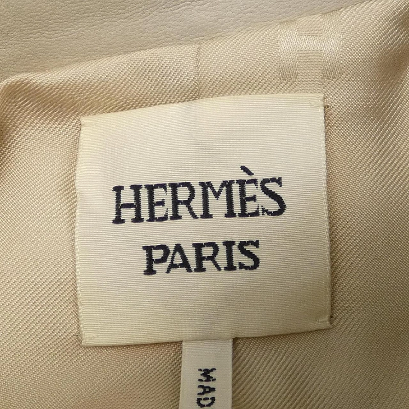 【Mã giảm giá】Áo khoác da HERMES 639222