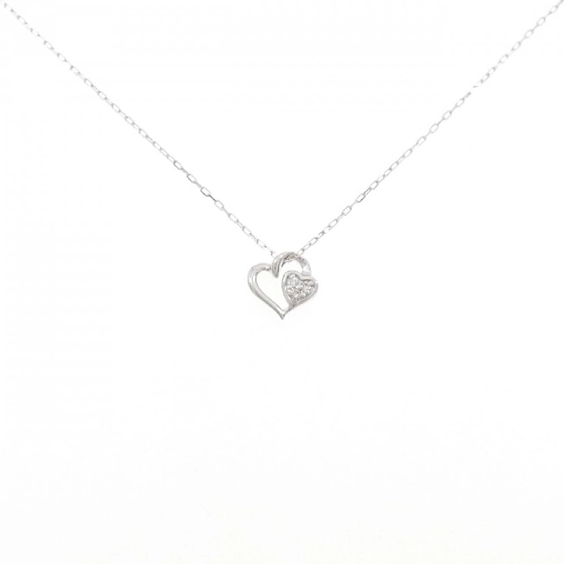 4゜C Hình trái tim Kim cương Dây chuyền - Hàng hiệu Chính hãng 843384