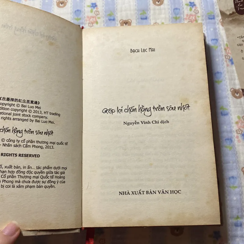 Gặp Lại Chốn Hồng Trần Sâu Nhất - Bản bìa cứng đầy đủ bookmark 992172