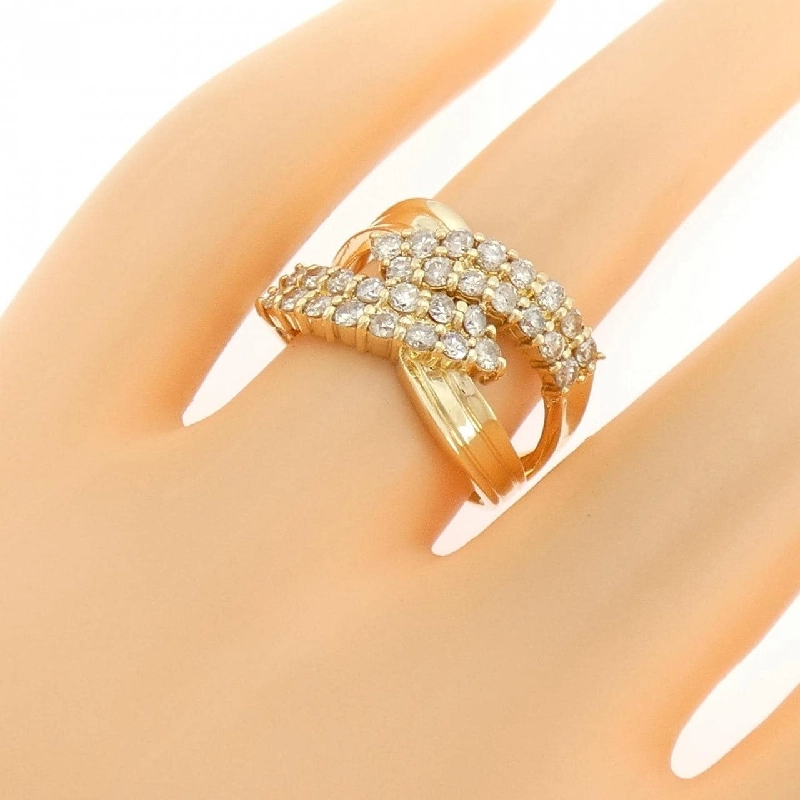 Nhẫn kim cương K18YG 1.00CT 667289