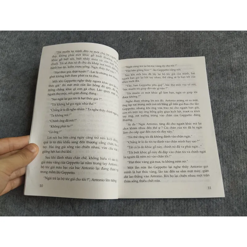 CUỘC PHIÊU LƯU CỦA CHÚ BÉ NGƯỜI GỖ 570830