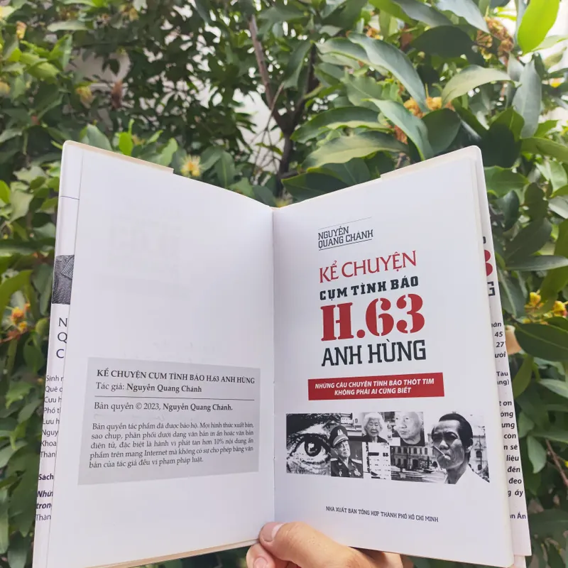 Kể Chuyện Cụm Tình Báo H.63 Anh Hùng -Có chữ ký Bác Nguyễn Quang Chánh  728570