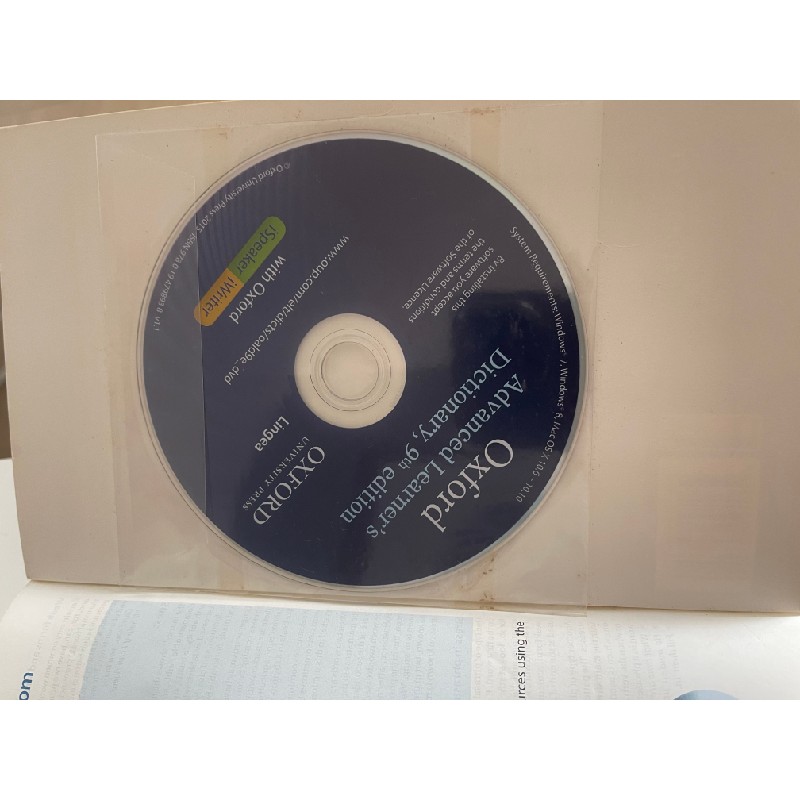 Oxford Advanced Learners Dictionary International Students Edittion NEW 9TH EDITION + DVD 4292