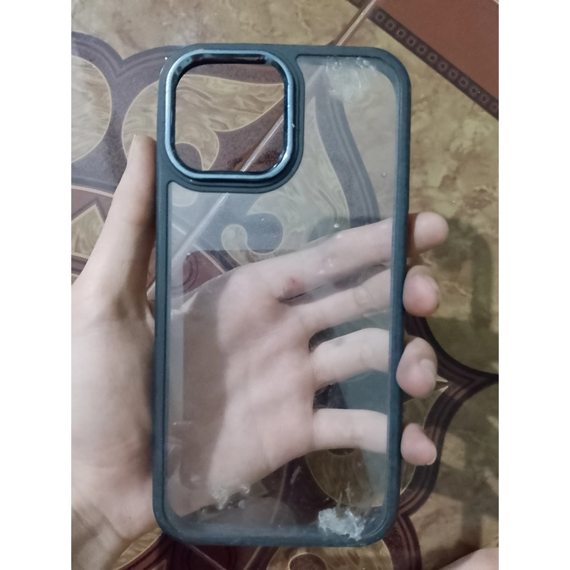 Ốp điện thoại iPhone 13 ProMax siêu cứng trong suốt  479511