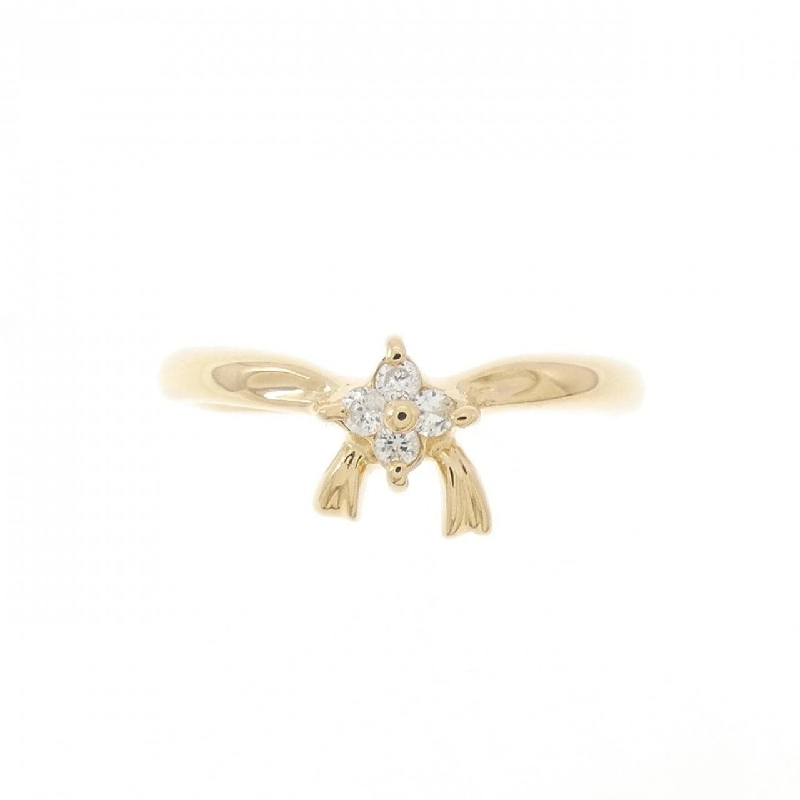 Nhẫn kim cương K18YG 669049