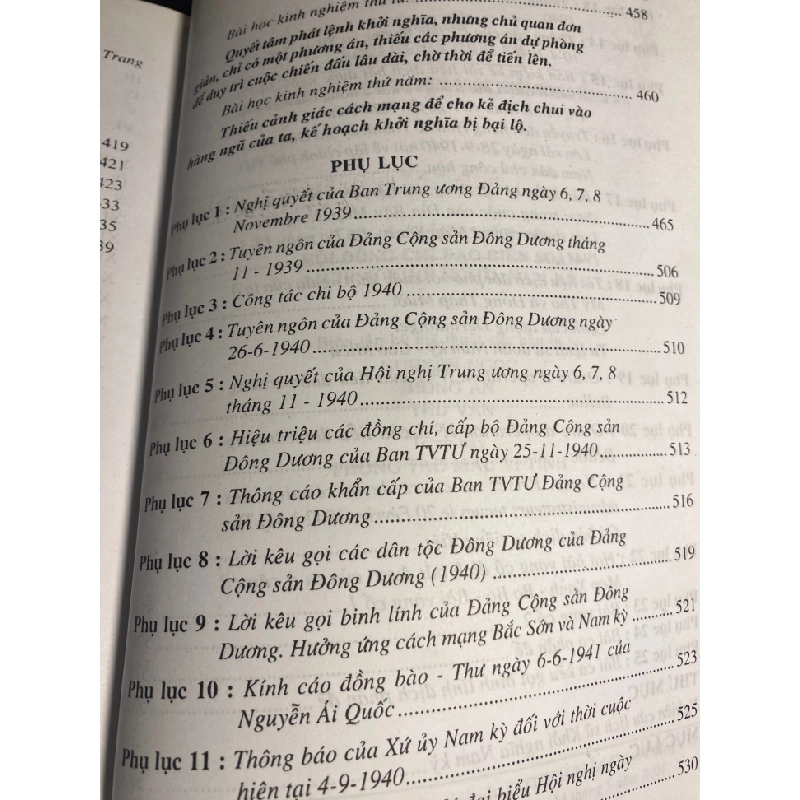Lịch Sử Khởi Nghĩa Nam Kỳ-Ấn phẩm kỷ niệm 60 năm cuộc khởi nghĩa Nam Kỳ- Năm XB 2001- khổ 16x24cm,610 trang- Sách lưu kho có ố cạnh 443737