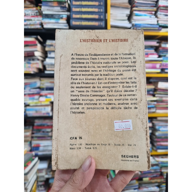 L'HISTORIEN ET L'HISTOIRE - Henry Steele Commager (1967) 145830