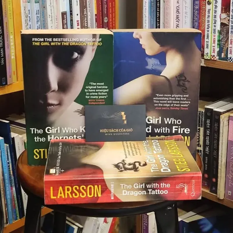 (Combo 3 books) The Girl with the Dragon Tattoo (Millennium Series) - Stieg Larsson 747582