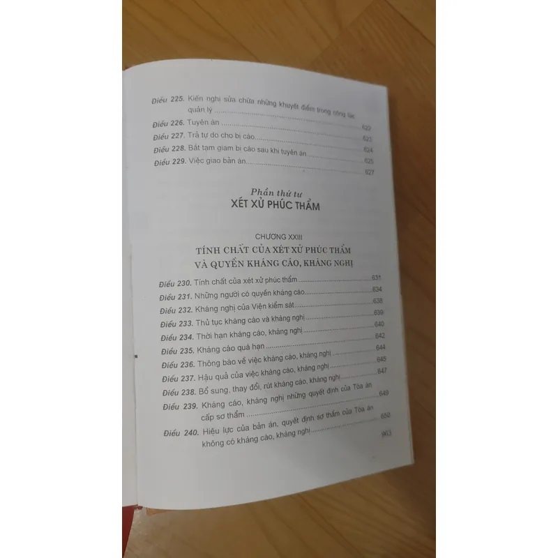 BỘ LUẬT TỐ TỤNG HÌNH SỰ  704107