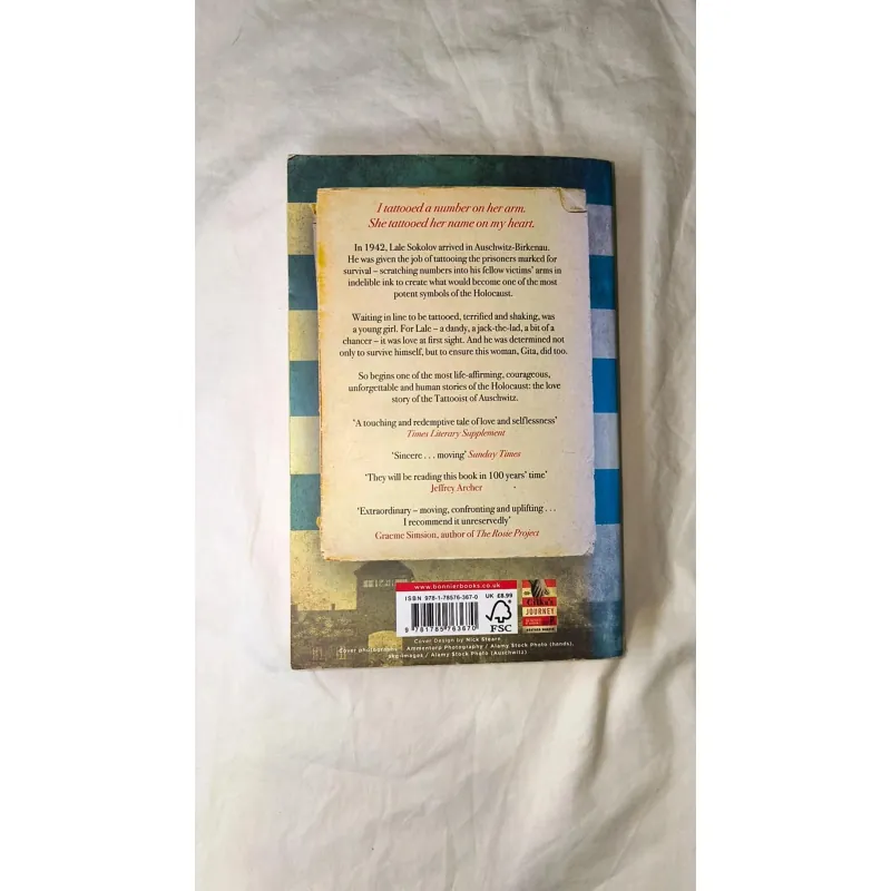 The Tattooist Of Auschwitz  747799