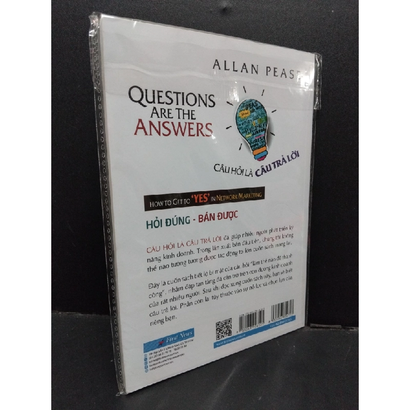 Questions are the answers Câu hỏi là câu trả lời mới 100% HCM1209 Allan Pease KỸ NĂNG 339873