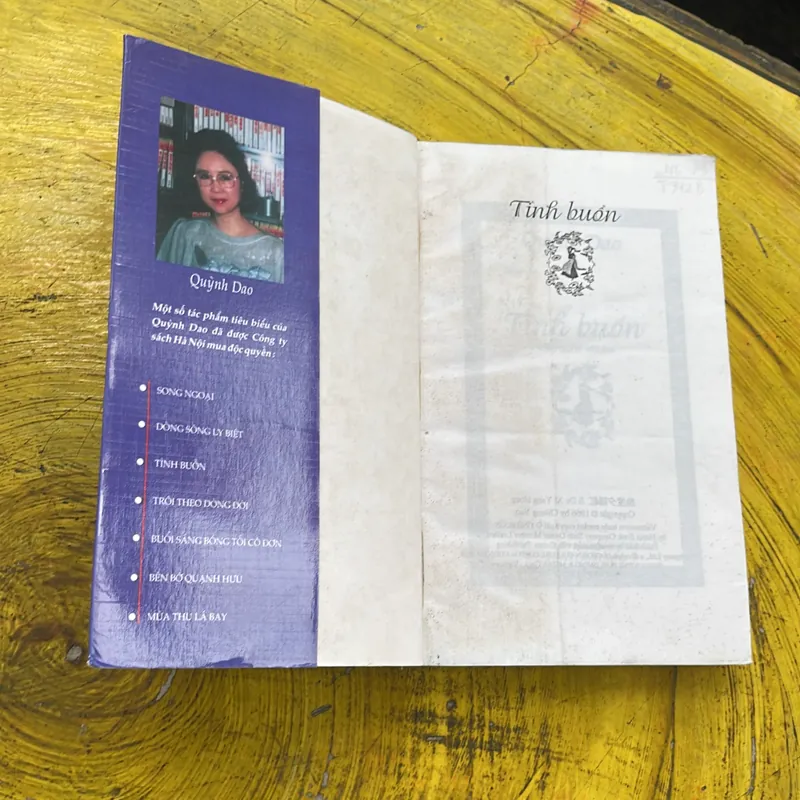 COMBO QUỲNH DAO: TÌNH NHƯ BỌT BIỂN &TÌNH BUỒN 604706