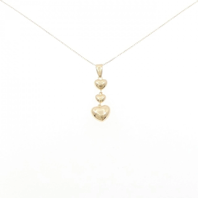 K18YG Dây chuyền hình trái tim - Hàng hiệu Chính hãng 865548