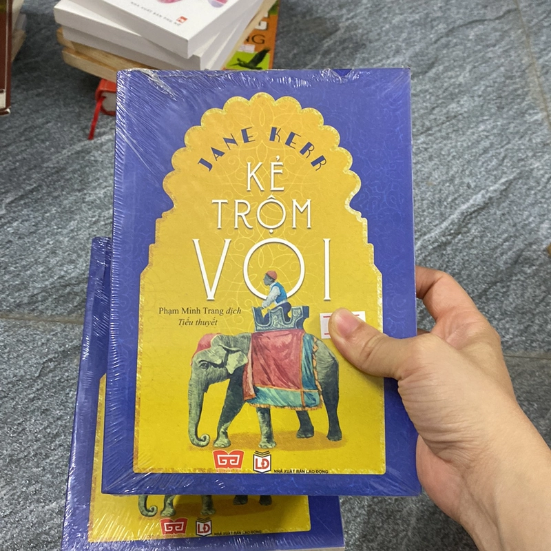 Sách tiểu thuyết kẻ trộm voi Jane Kerr 529496