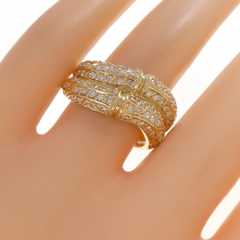 Nhẫn kim cương K18YG 0.86CT - Hàng hiệu chính hãng 850186