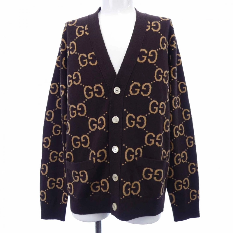 Gucci GG Pattern Áo khoác len GG Wool Jacquard 694758 XKCC5 - Hàng hiệu Chính hãng 894397